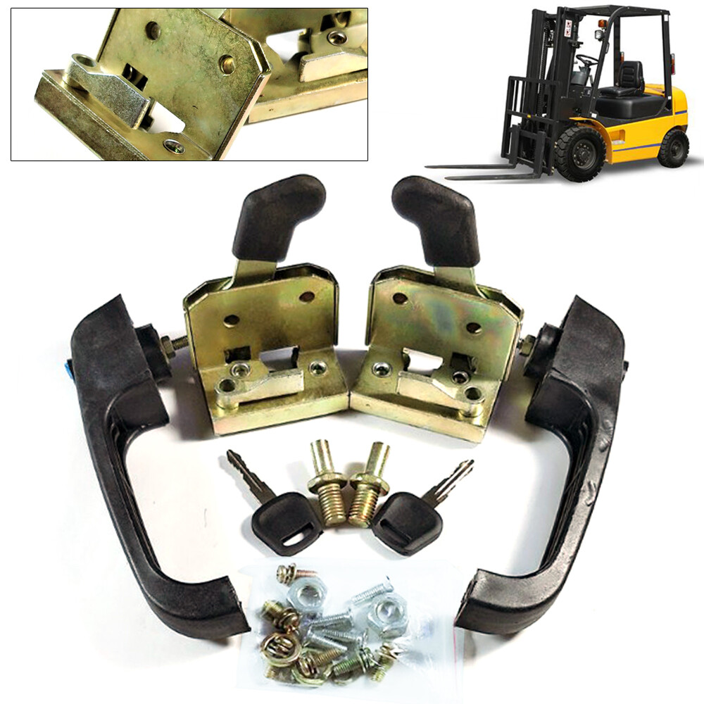 Universal Tractor and Heavy Equipment Lock Door Handle Set Loader Door 18.5*6cm