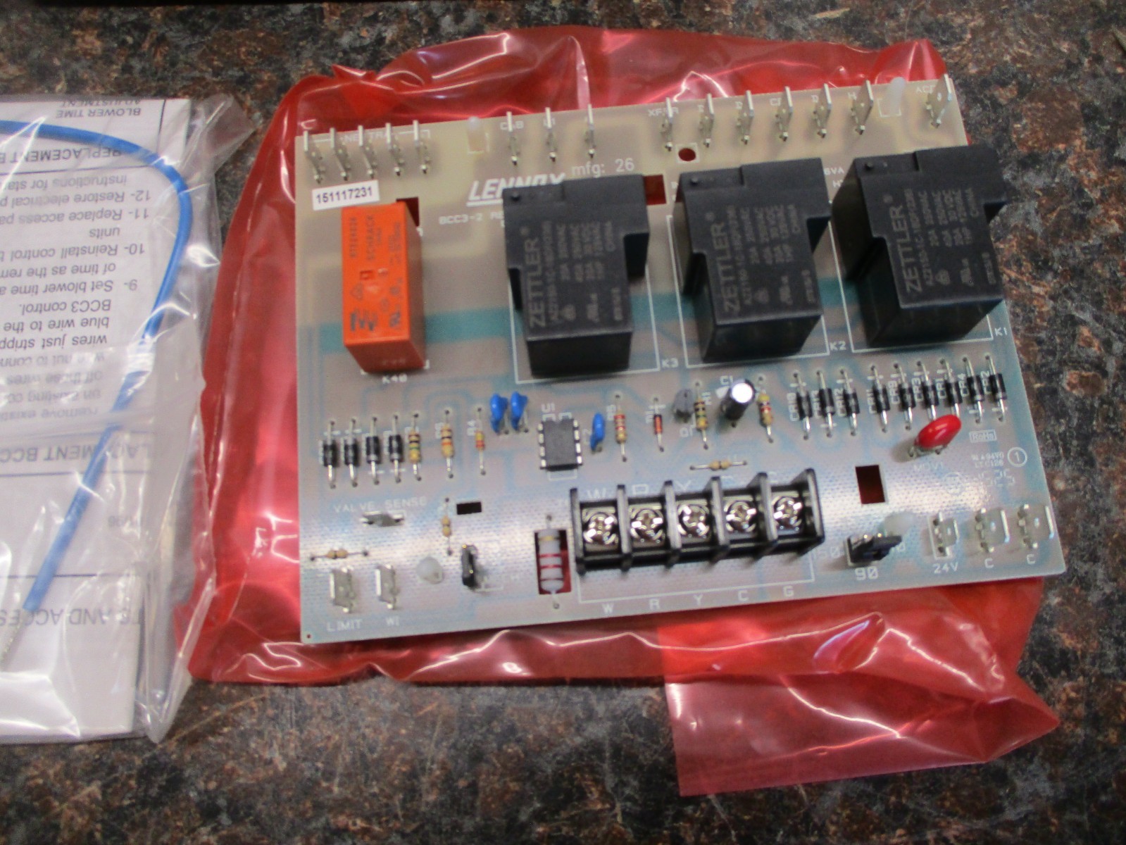 NEW LENNOX 48K98 LB900898 Blower Control Board FREE SHIPPING