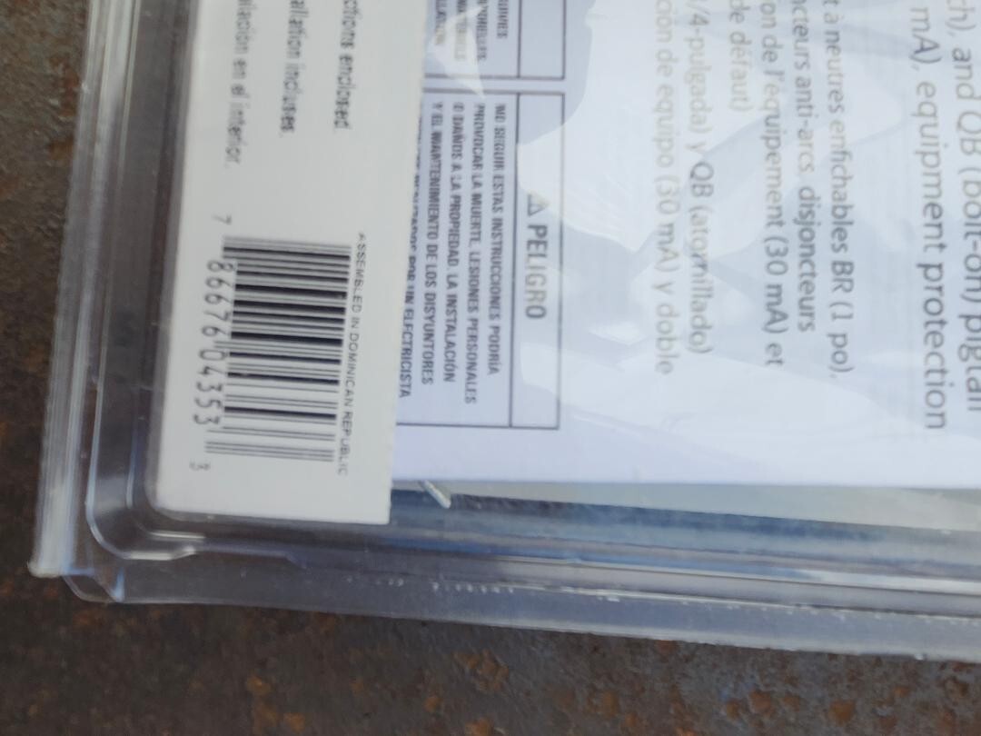 Eaton Arc Fault Circuit Breaker 15 Amps CHFP115AFCS