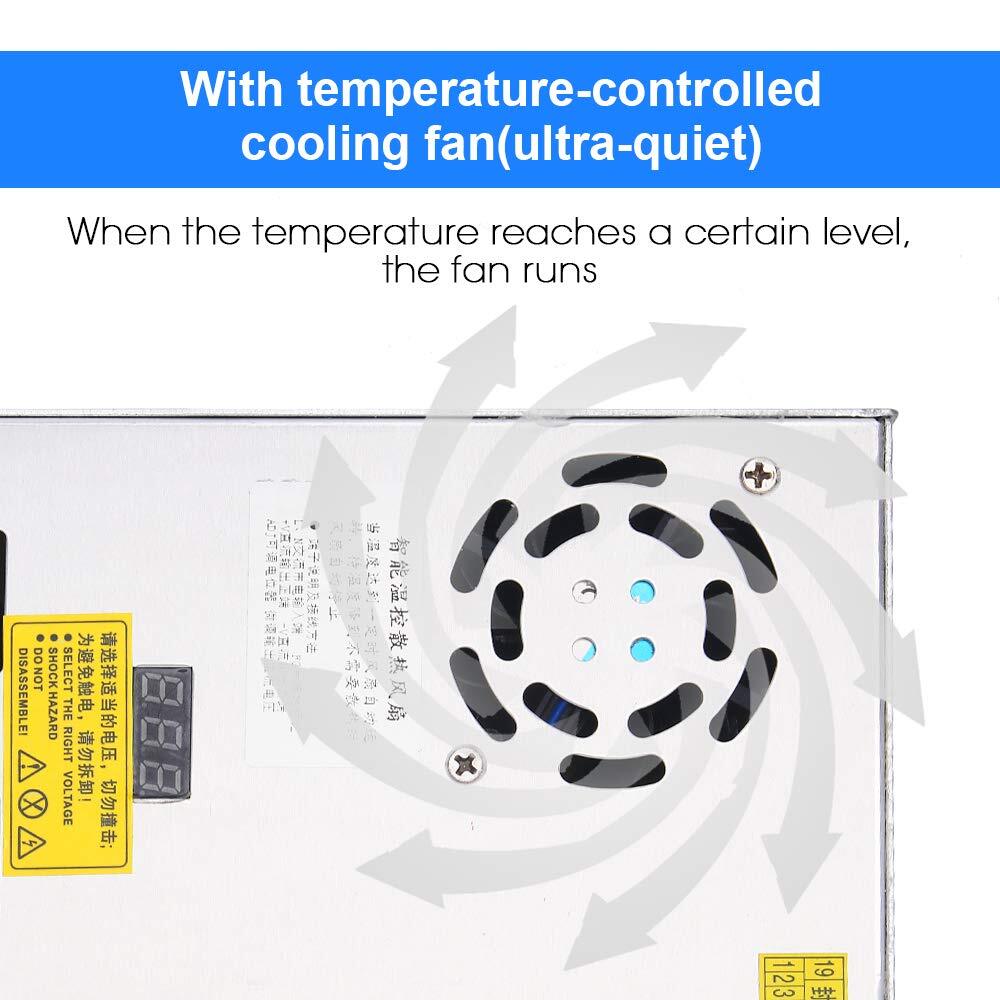 Adjustable Dc Power Voltage Converter Ac 110v220v To Dc 048v 10a Module Switchin