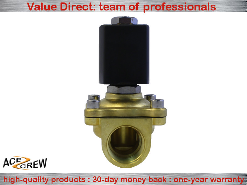 3/4 inch 220V-240V AC Brass Electric Solenoid Valve NPT Gas Water Air N/C