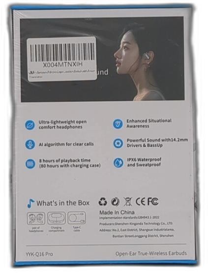 Ai Translation Language Translator Earbuds – Souroyea Translation Open Ear Buds