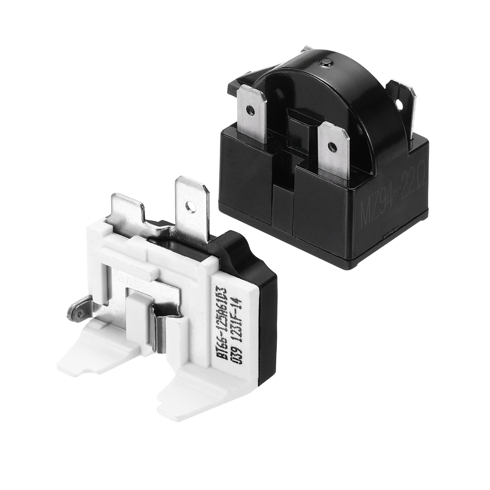 PTC Refrigerator Starter Relay 12 Ohm 3 Pin and 1/3HP Freezer for Cooler