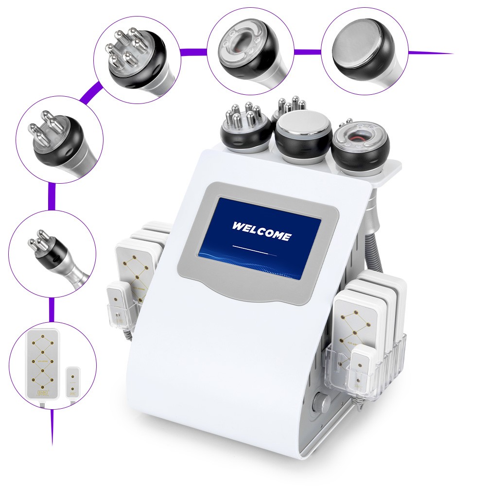 6 in 1 Beauty Machine for Body Massage Facial Skin Care Home Use