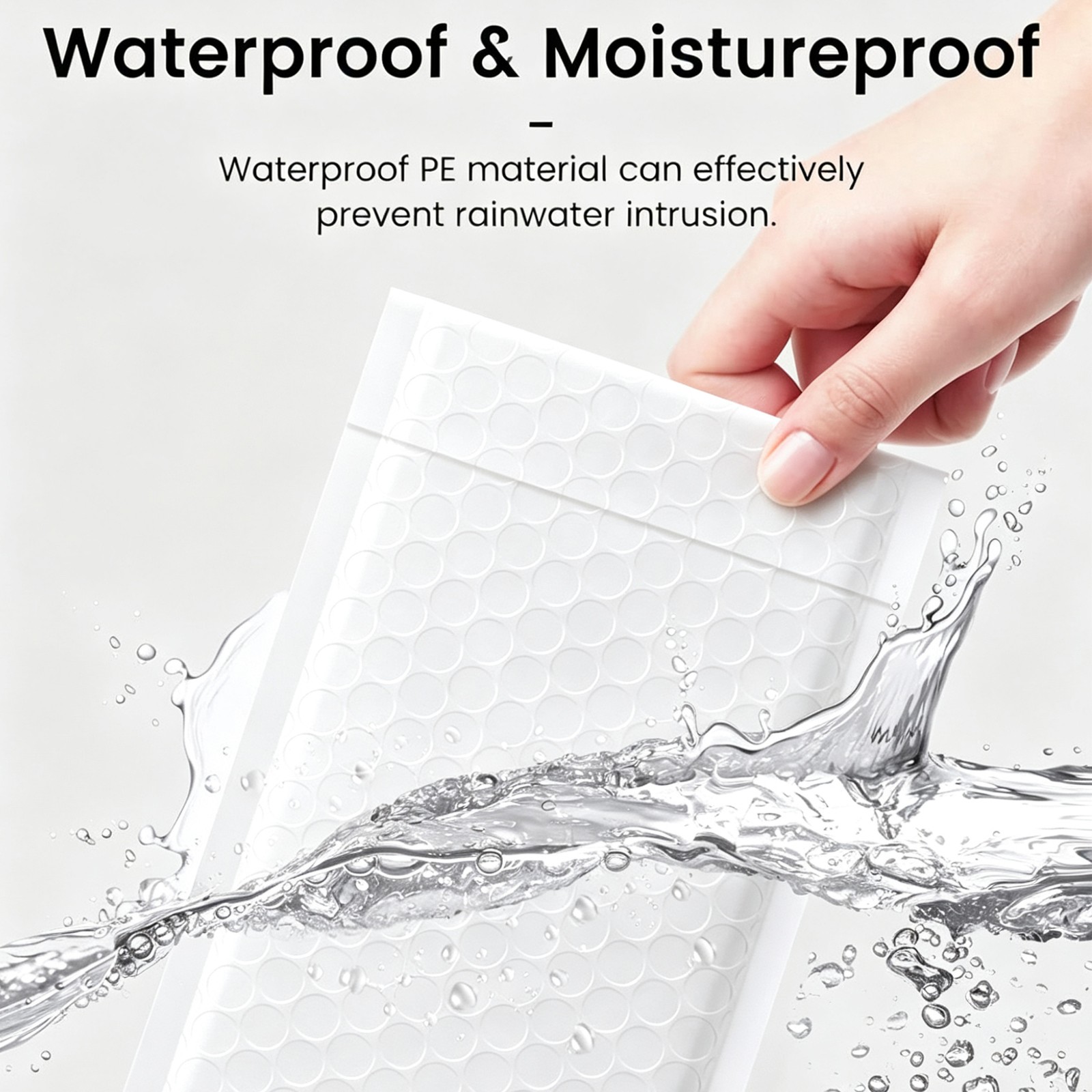 100pcs 6.5″x9” Poly Bubble Mailers Shipping Mailing Padded Bubble Envelopes Bags