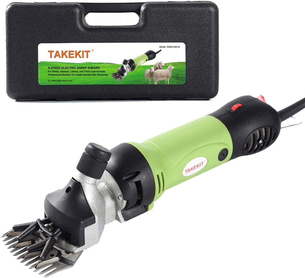 Heavy Duty Sheep Shears With 380W Motor For Llamas Alpacas Large Animals