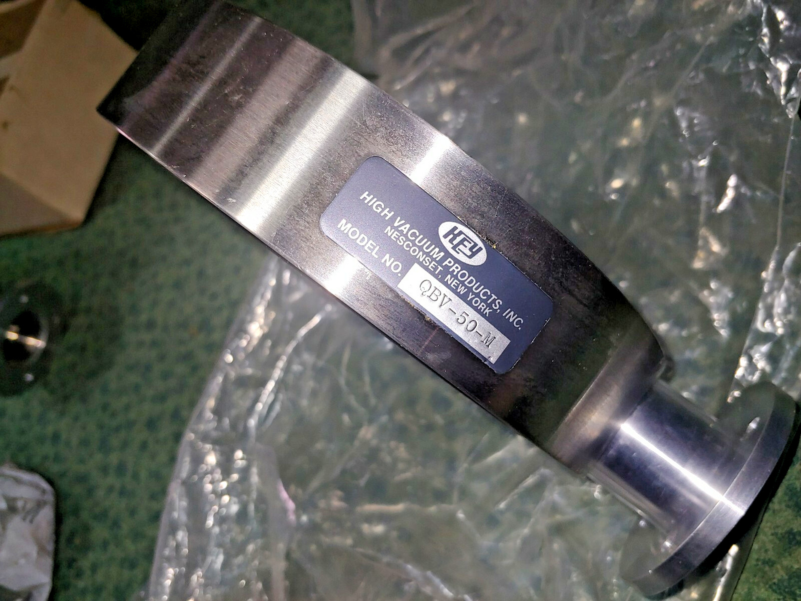 QBV-50-M Stainless Steel Vacuum Butterfly Valve High Vacuum Products (43200-F1)