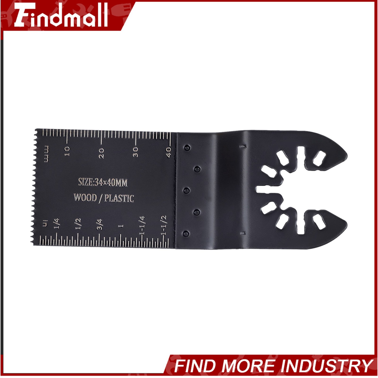 Findmall 30 PCS Japanese Tooth Multi Tool Blades Titanium Oscillating Saw Blades