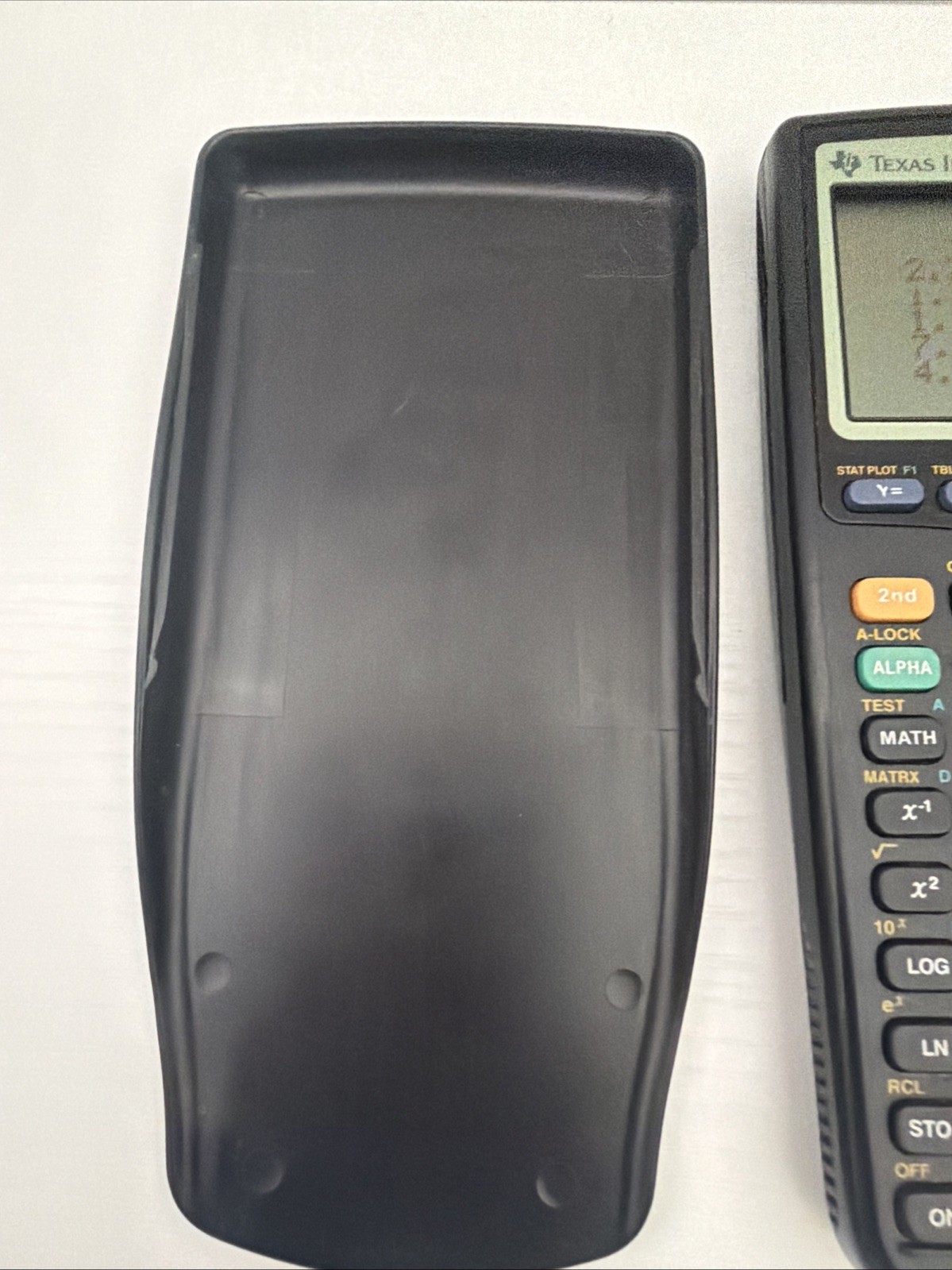Texas Instruments TI-83 Plus Graphing Calculator with Slip Cover – Black Tested
