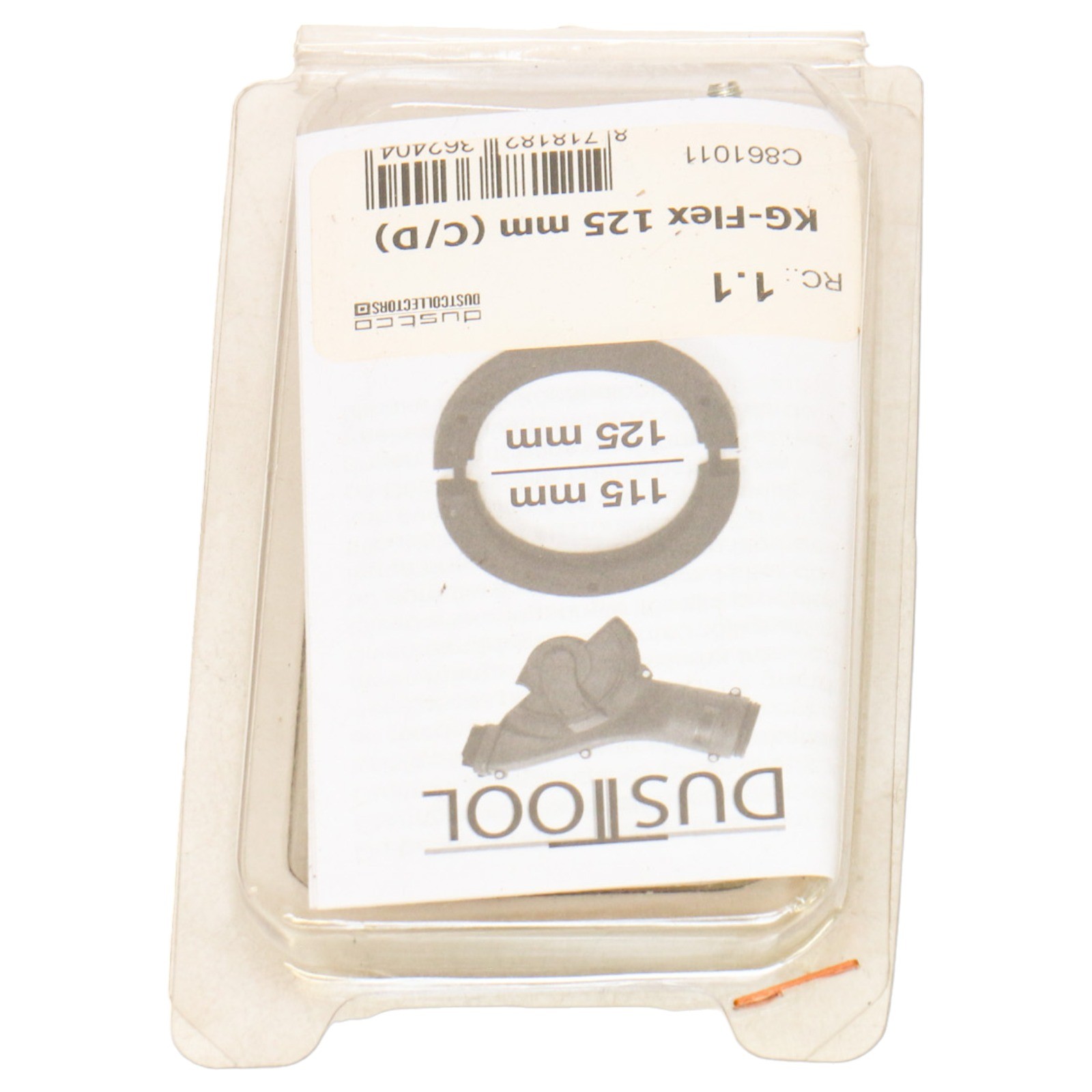 DUSTTOOL RC1.1 KG-flex 125mm, Dusttool Flex Rc1.1 Mounting Ring 125mm New in …