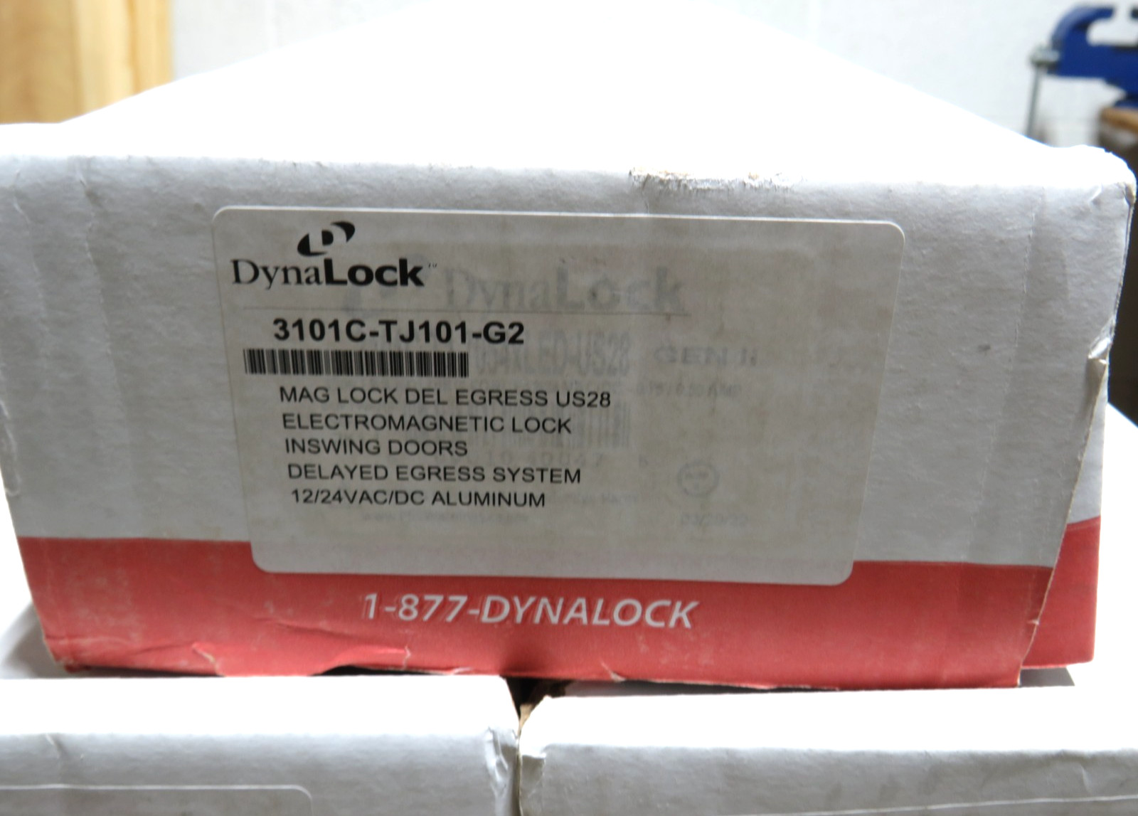 ✔ Dynalock 3101C-TJ101-G2 300 Series Single Electromagnetic Lock Delayed [CTCNC]