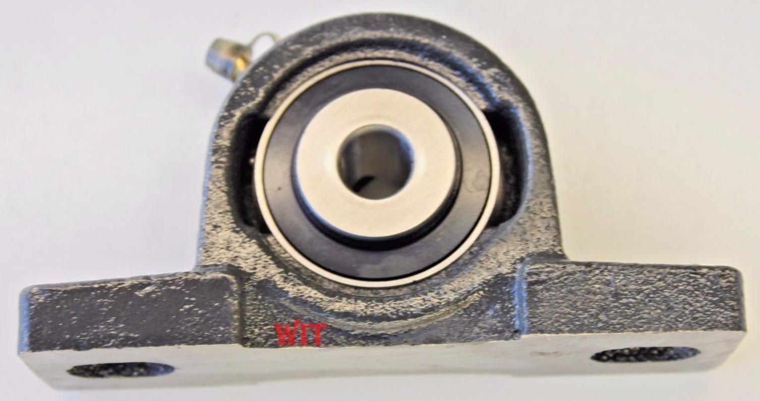 Premium UCP201-8 Pillow Block 1/2″ Bore Reinforced Cast Iron Housing SOLID BASE