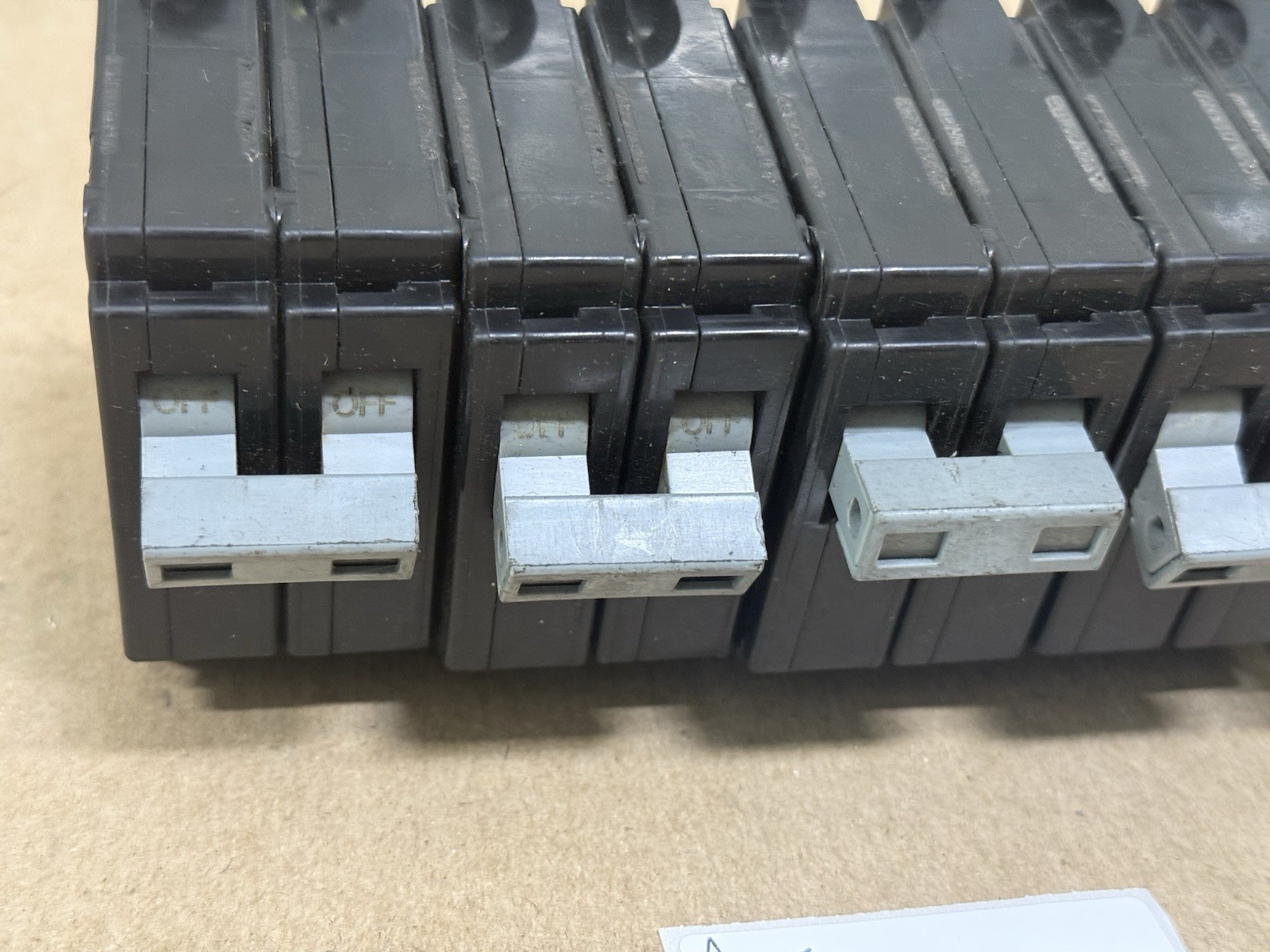 Lot of 5 – Cutler Hammer CHB CHB230 2P 30A Bolt-on Circuit Breaker