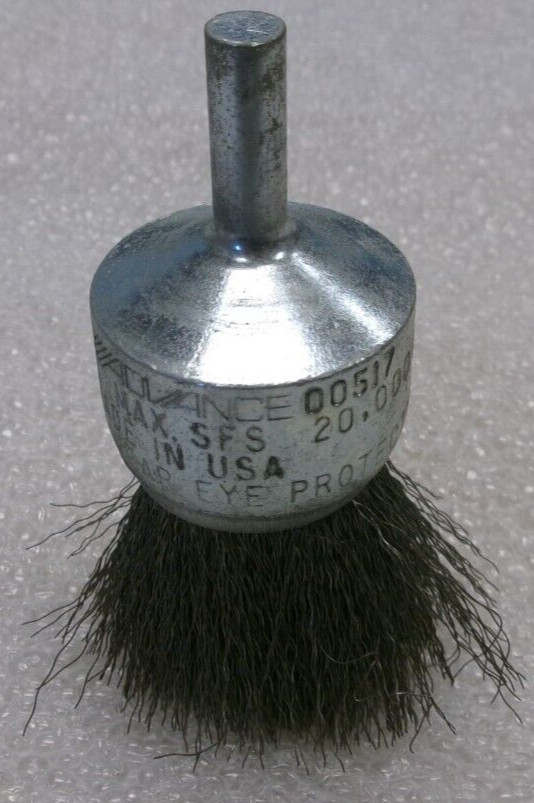Advance Fine End Brush 00517 UI Max. 20k RPM 936-006 0.12mm/0.004″ Dia. #702R