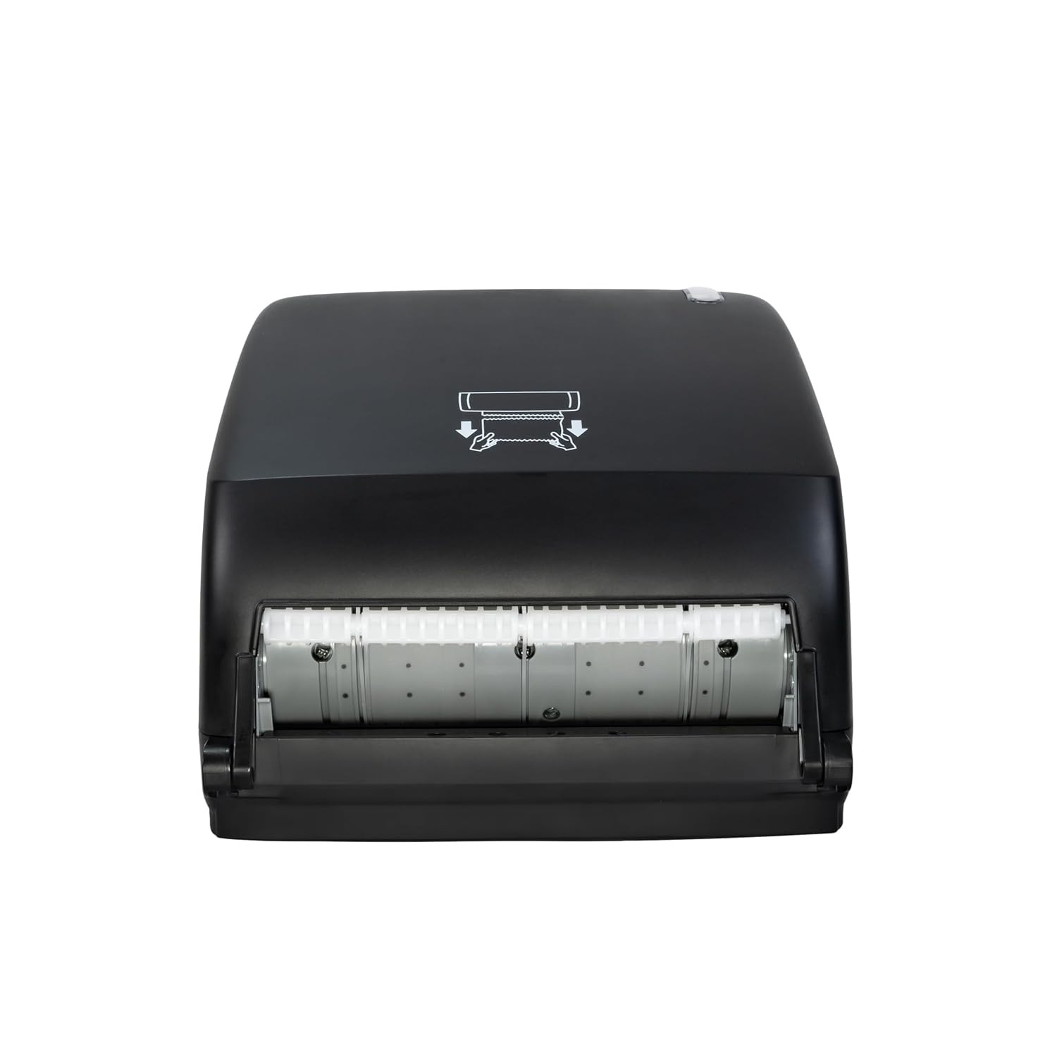 Timeless Hands-Free Mechanical Paper Towel Dispenser, Black
