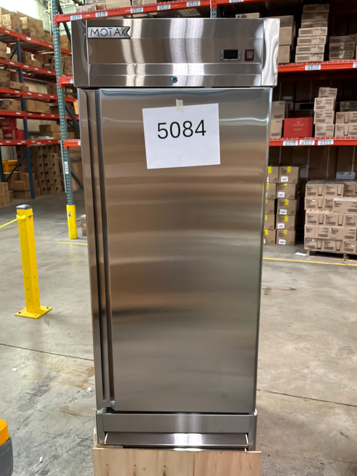 |5084| MoTak MSD-1DF-BAL-X 29″ One Section Reach In Freezer, (1) Right Hinge So