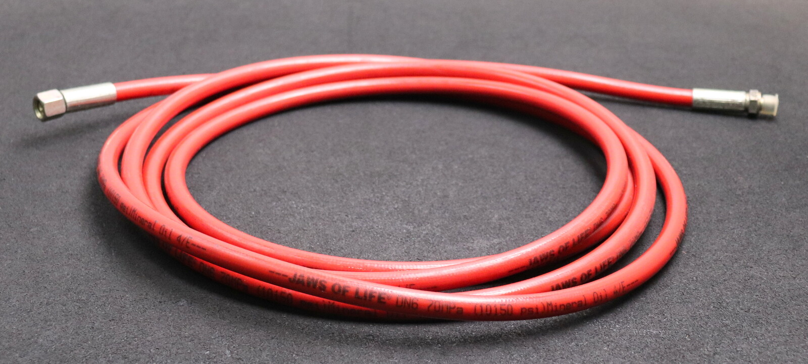 JAWS OF LIFE 5m Hydraulic Hose DN6 70MPa 10150psi Mineral Oil 4/E Used