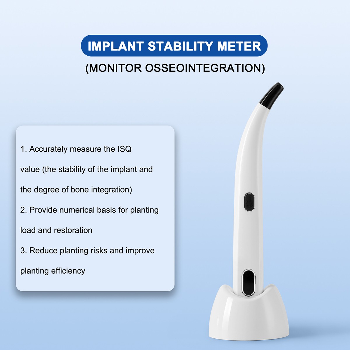 Dental Ortho Composite Ceramic Lingual Buttons for Bondable Round Base