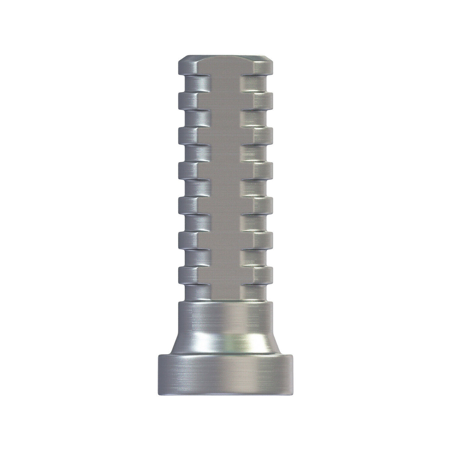 1x Kit Prosthetic Straight Multi Unit 1.6 NP Conical Connection 2.25 Titanium