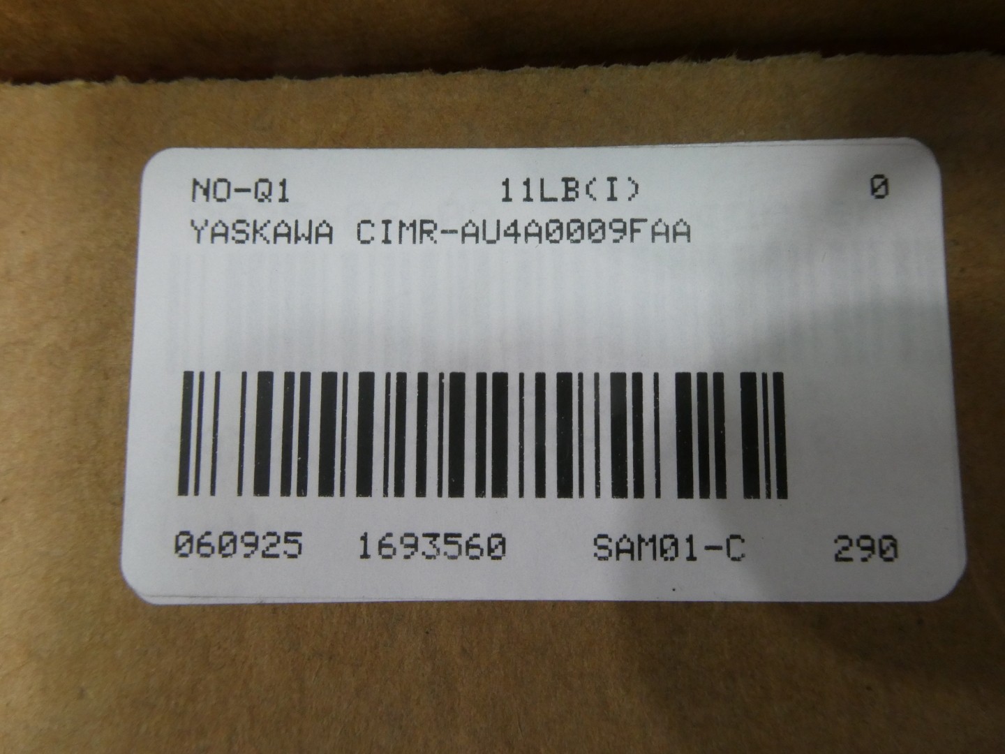 Yaskawa CIMR-AU4A0009FAA Ac Vfd Drive 0-480v-ac 0-400hz 380-480v-ac