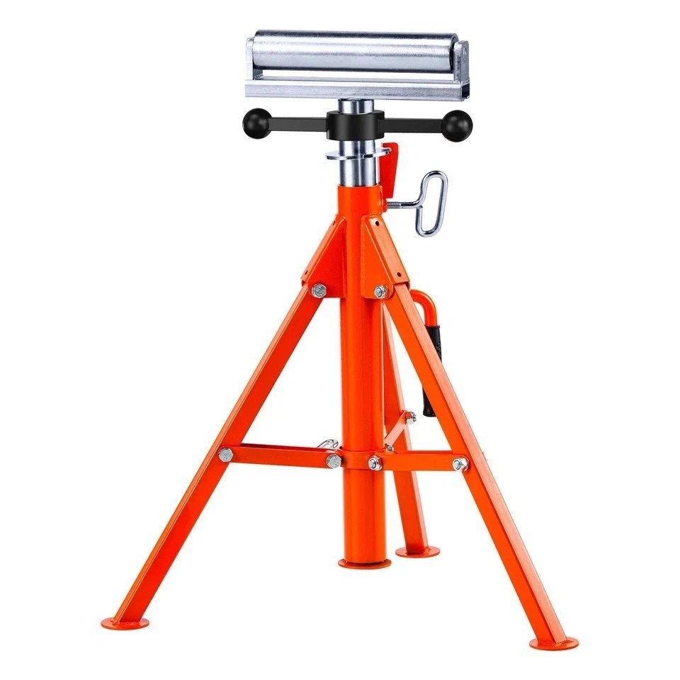 Roller Stand 2500 LBS Load 27.6″-52″ Height Adjustable 45# Steel Foldable