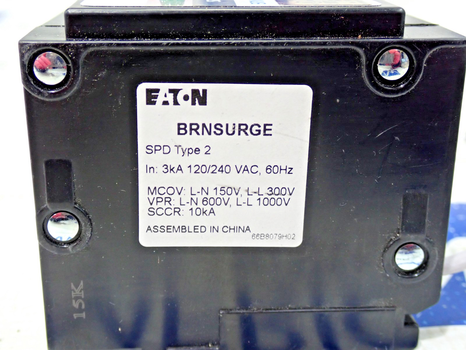 Eaton BRNSURGE Surge Protection SPD Type 2 120/240V