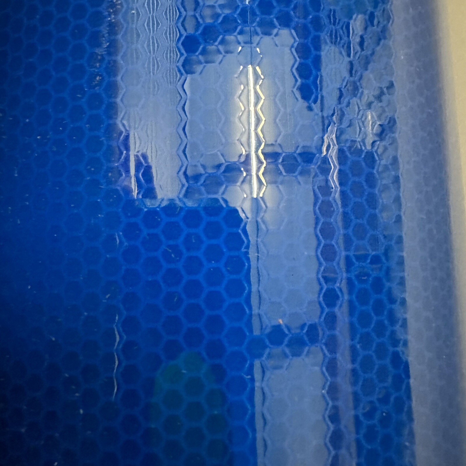 3M 3875 High Intensity Grade Reflective Sheeting PSA Blue 15 in x 50 yd 15″x150′