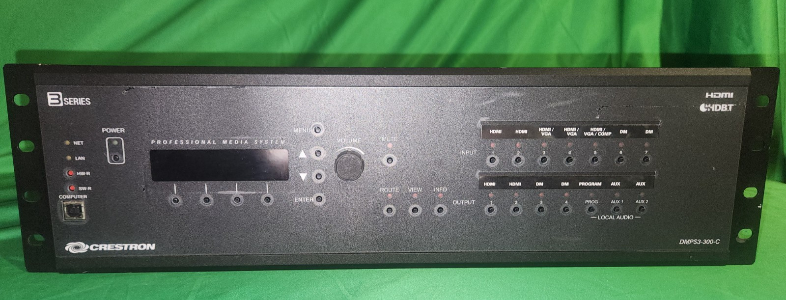 Crestron 3 Series DMPS3-300-C DigitalMedia Presentation System TESTED AND WORKS!