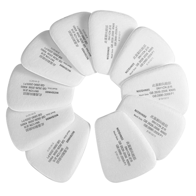 20PC 3701 Cotton Filter Safety Protect Replacement For 3200 Respirator Mask