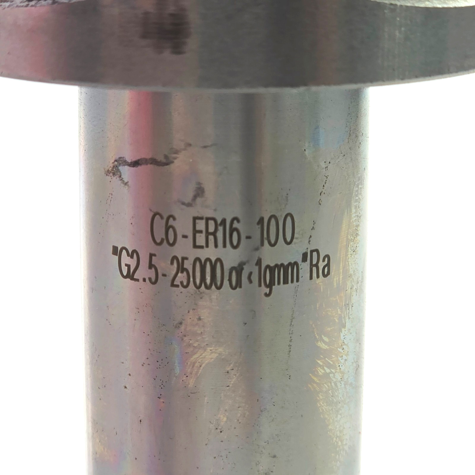 Lyndex Nikken C6-ER16-100 Capto C6 to ER16 Collet Chuck Adapter 391.14