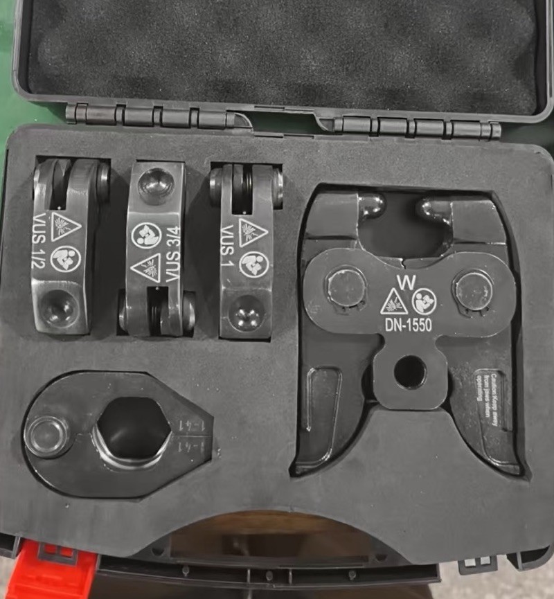 Milwaukee M12 Rotating Press Jaw Ring Set US Standard Fittings 1/2”–1”
