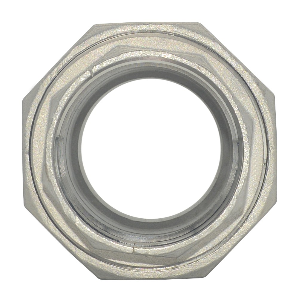 2″ in NPT Female to Male Malleable Straight Union Coupling Pipe Adapter SS 304
