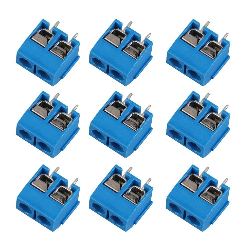 60pcs 5mm Pitch 2 & 3 Pin PCB Mount Terminal Block Connectors for Arduino