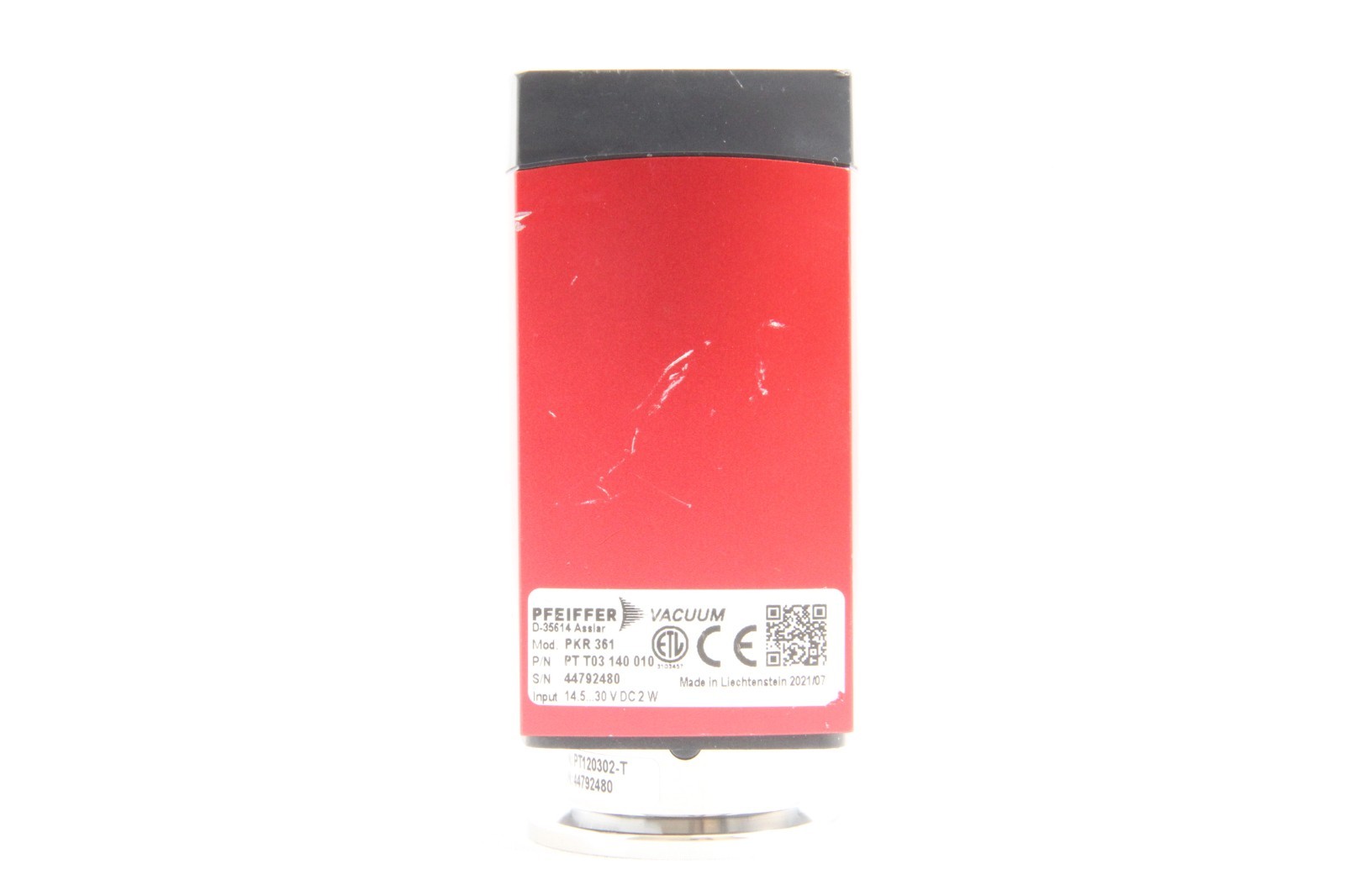 Pfeiffer Vacuum PTT03140010, PKR 361, Full-range vacuum pressure sensor #5738