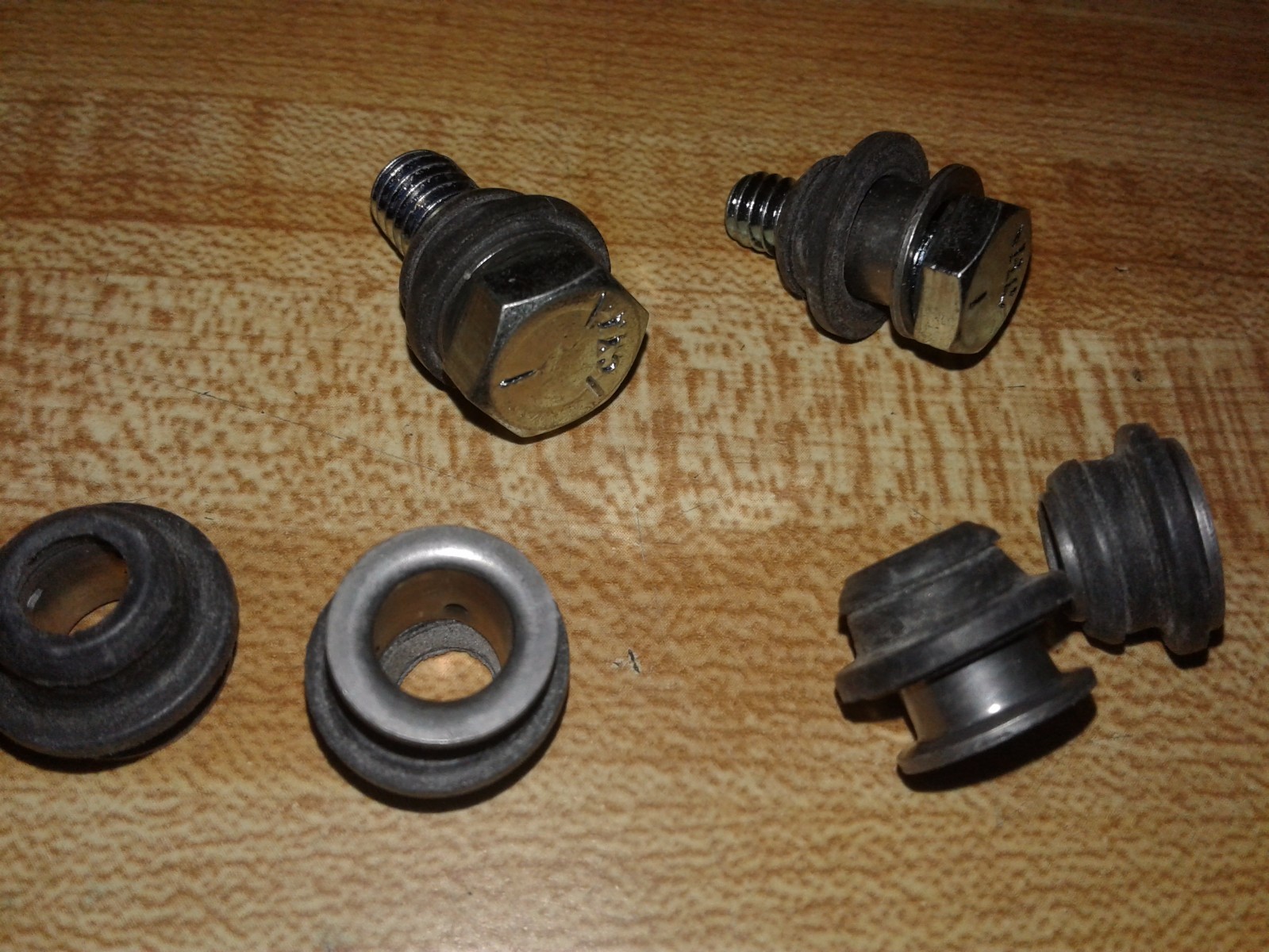 25 New 5/16″id Anti Vibration Shock Mounts Steel Grommet Rubber Bushing Mount