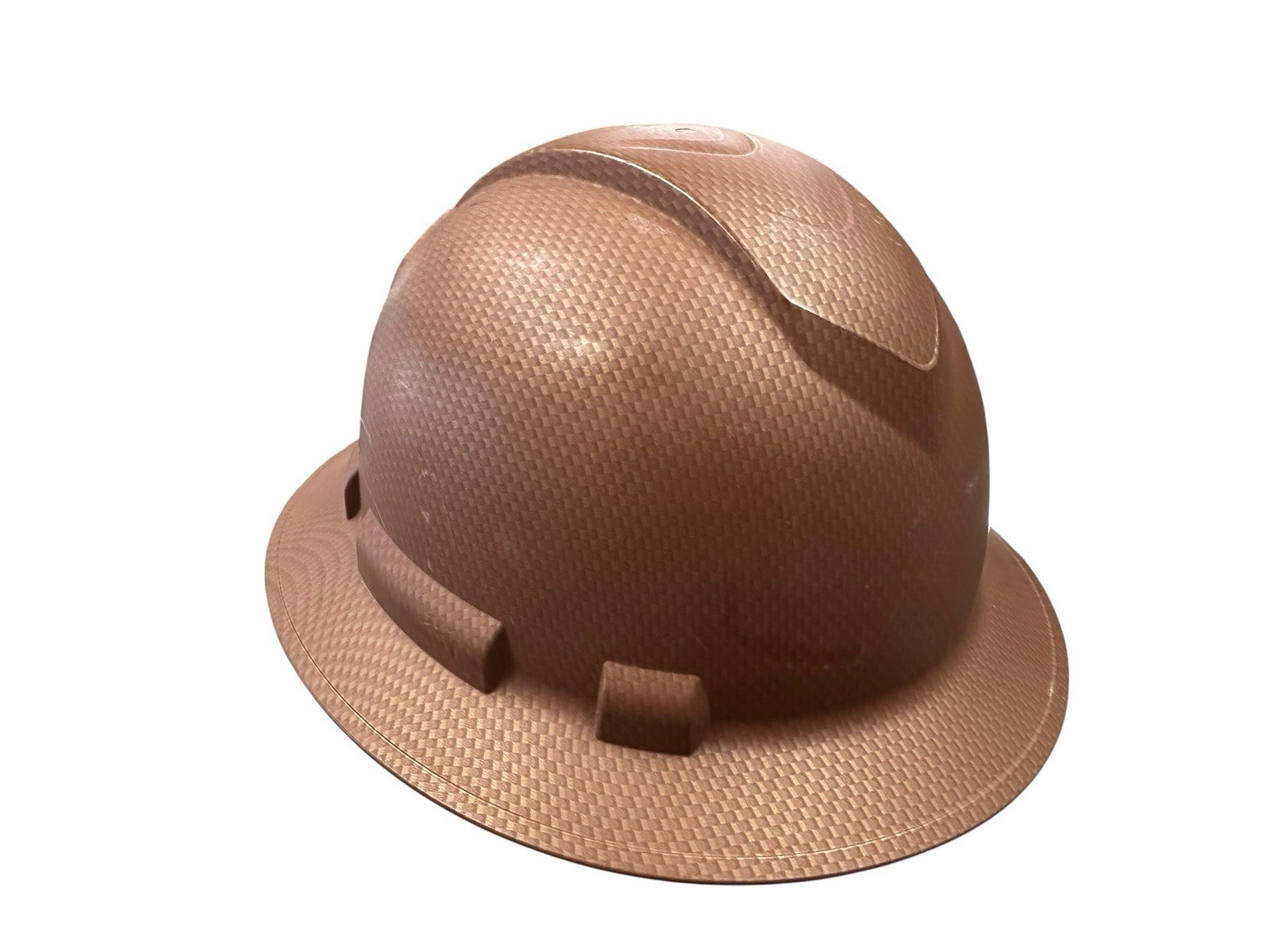 MSA Pyramex Full Brim Copper Ridgeline Protective Safety Hard Hat #100