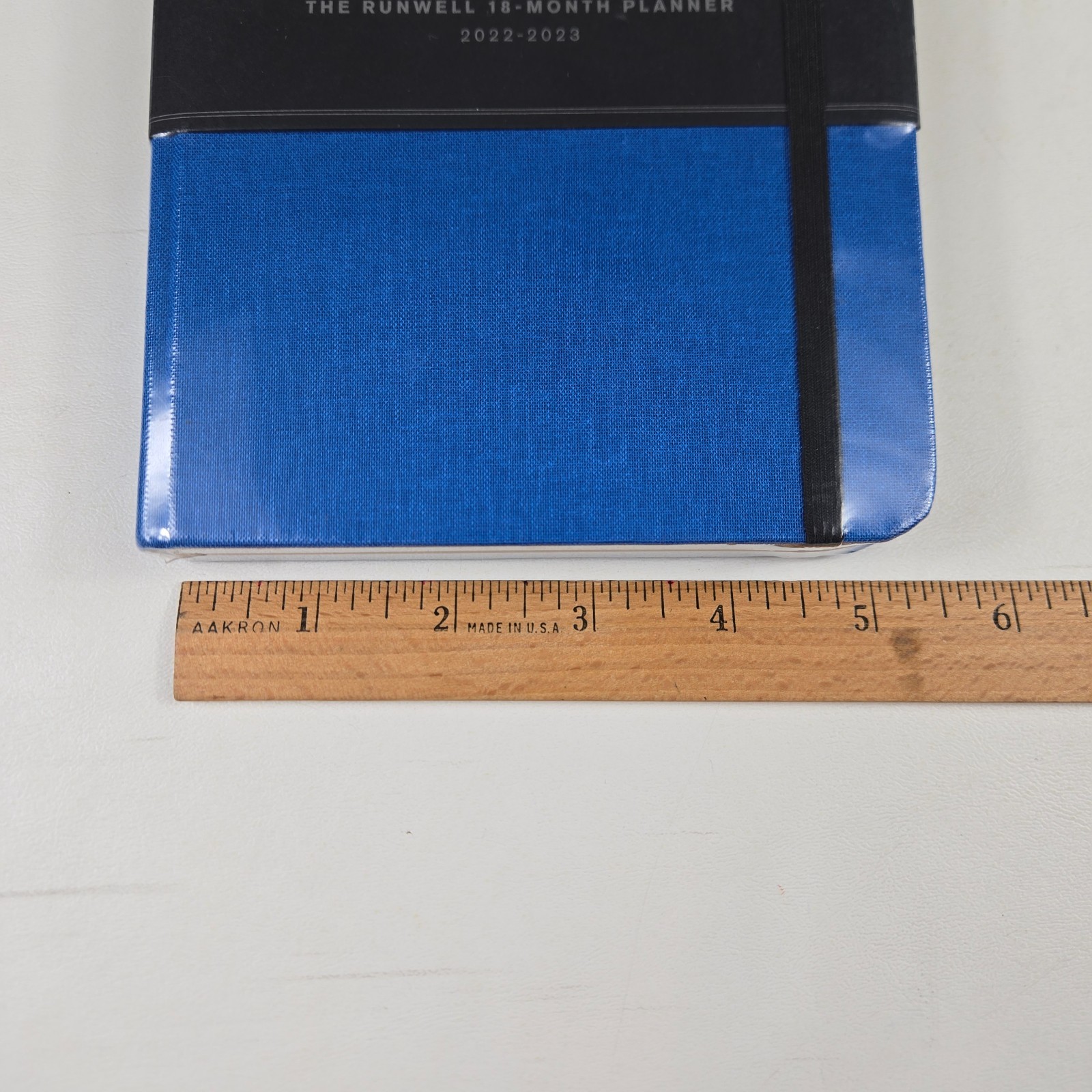 Shinola Runwell Planner 18 Month 2022-2023 Blue Linen Cover Brand New Sealed
