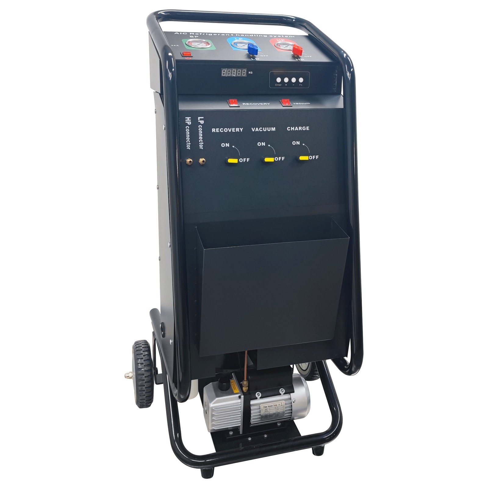 A/C Refrigerant Filler Car Air Conditioner Recovery Recycling Recharging Machine