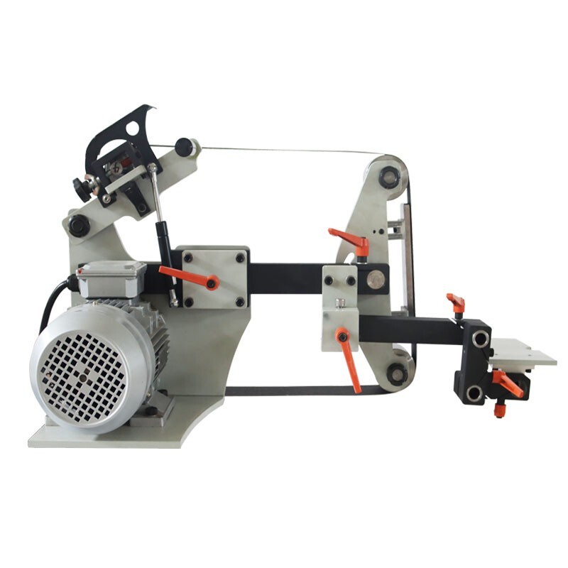 72in Belt Sander Grinder Knife Sharpener Polishing Machine w/ 3 Belts 220V 1500W