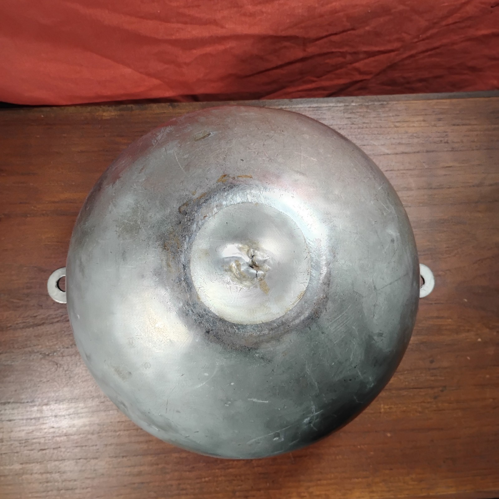 USED Hobart 12qt BOWL A-120-12 Steel Mixing Bowl (DAMAGED-for Parts NOT WORKING)
