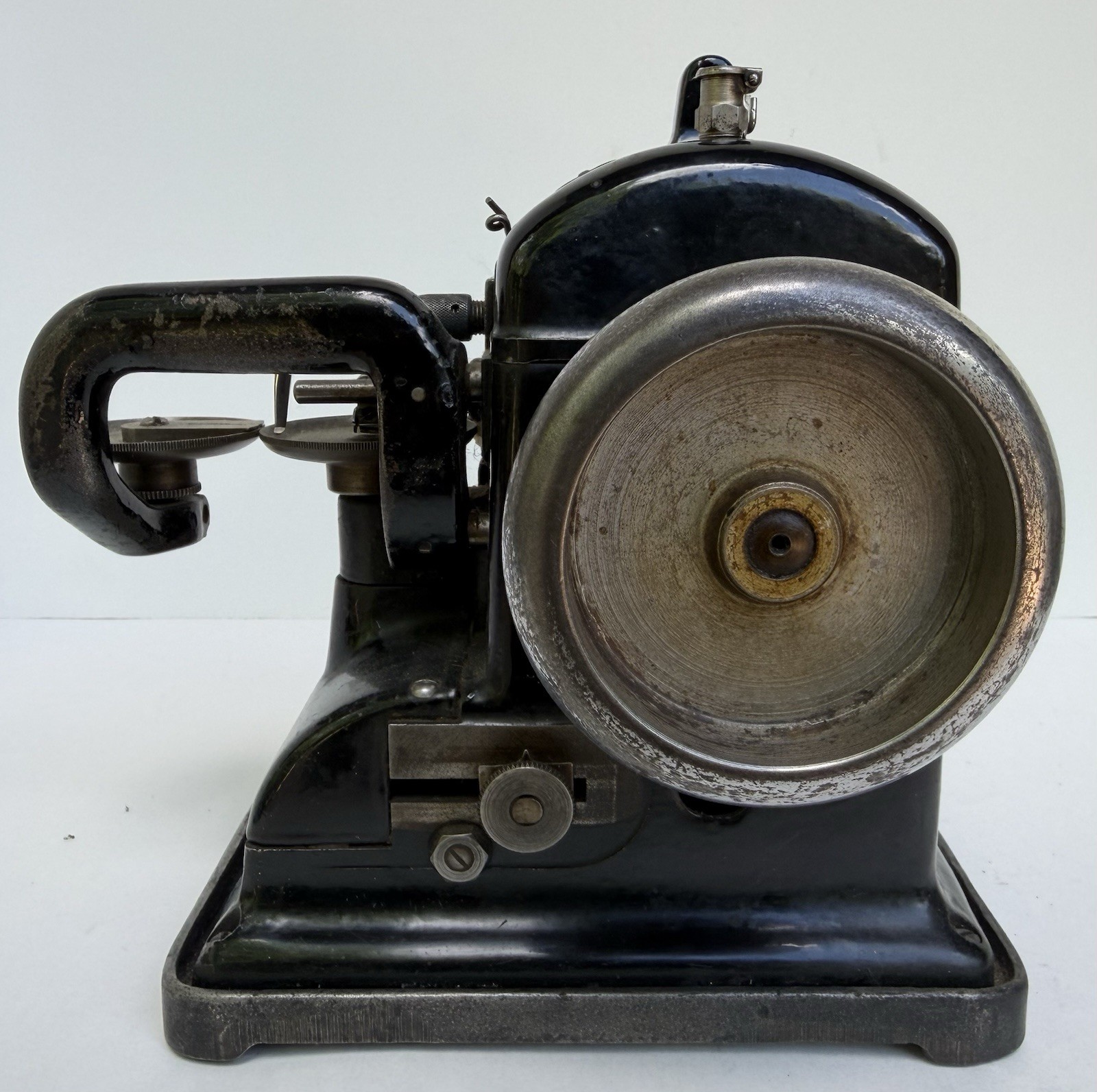 Antique Bonis Never-Stop Fur Sewing Machine Made in USA