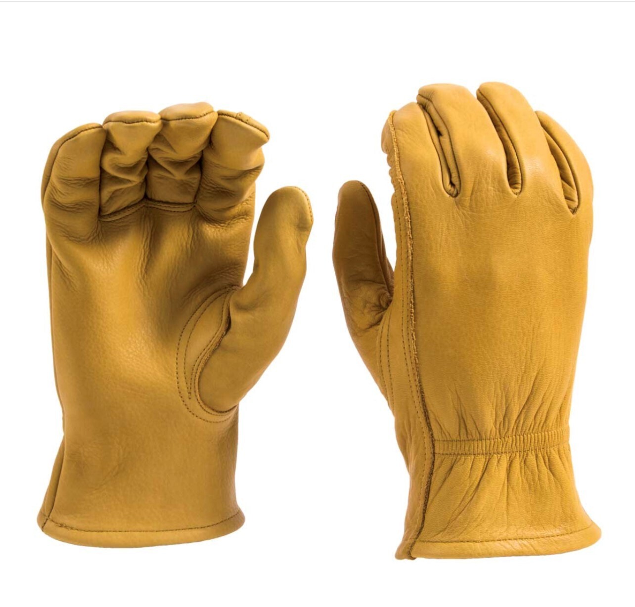 Cowhide Leather Work Gloves Made In USA