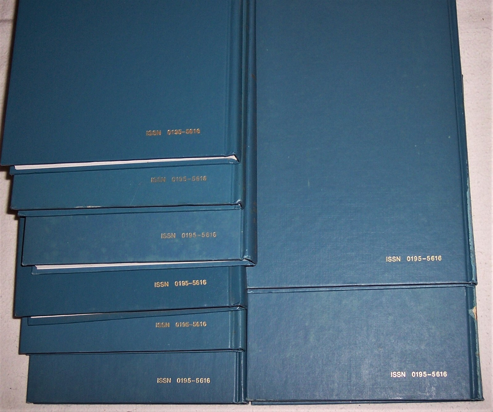 Veterinary Clinics of America Book G5 LOT of 8 Sm Animal 1985-87 As-Is Sale READ