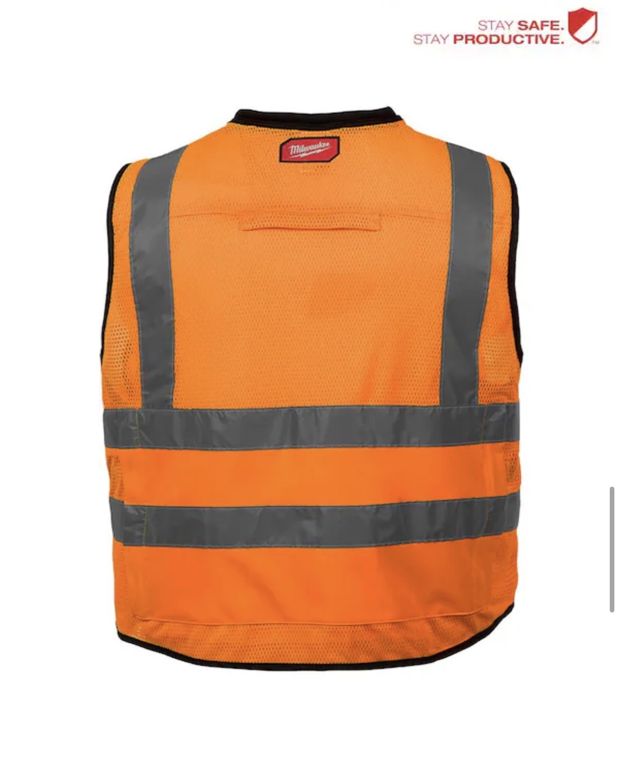 S/M Milwaukee 48-73-5051 High Visibility Orange Performance Safety Vest – New