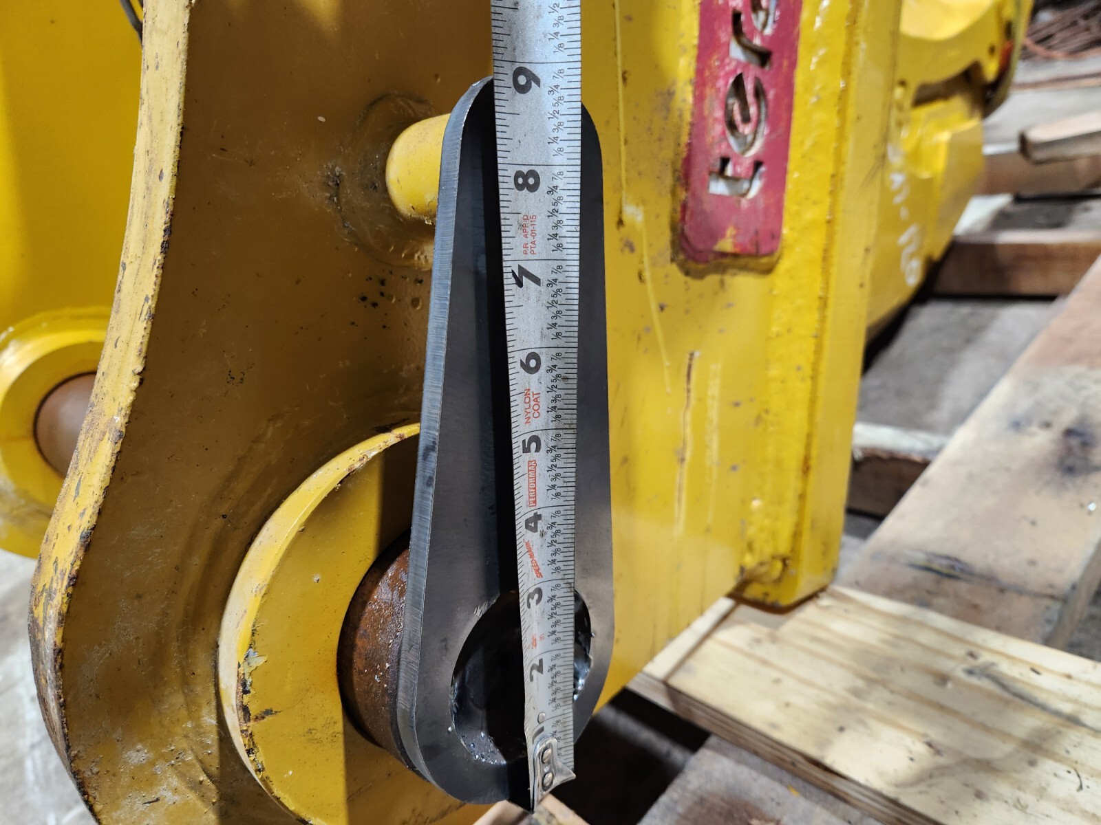 2- Excavator Bucket Pin Flag Bracket 90mm 100mm CAT 336 345 349 John Deere Volvo