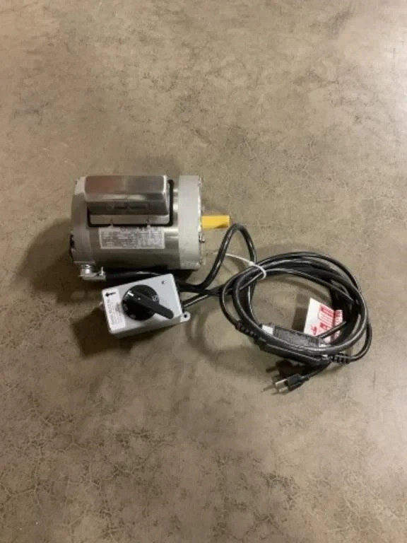 Aqua Marine Hefty Hoist 13710 Boat Lift Motor Kit 3/4HP 115V Prewired Plug In