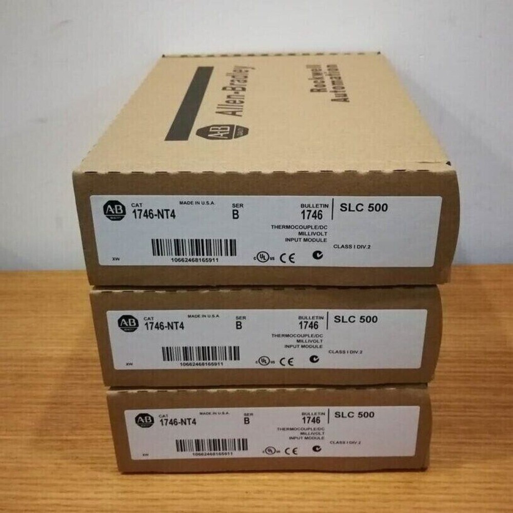 New Factory Sealed AB 1746-NT4 SLC 500 Input Module PLC 1746NT4 US Free Tax