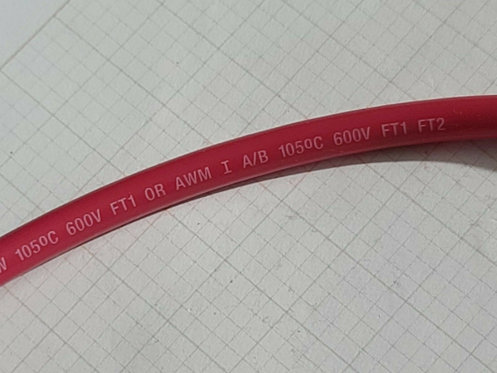 Ancor #8awg Marine Grade Tinned Copper Boat Cable BC-5W2 UL-1426 Red /25ft