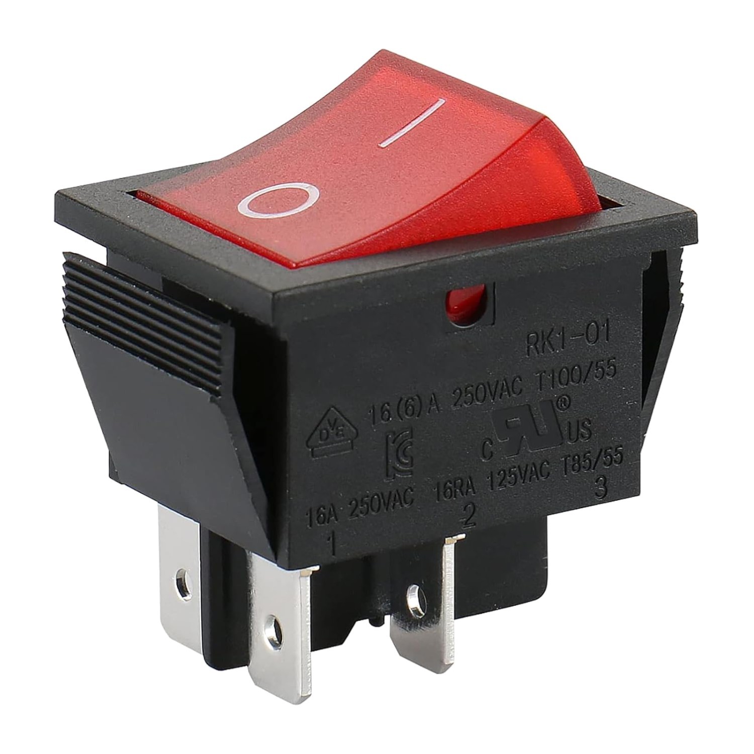 Automotive & Marine DPST Rocker Switch 4-Pin – Certified LED Power Control