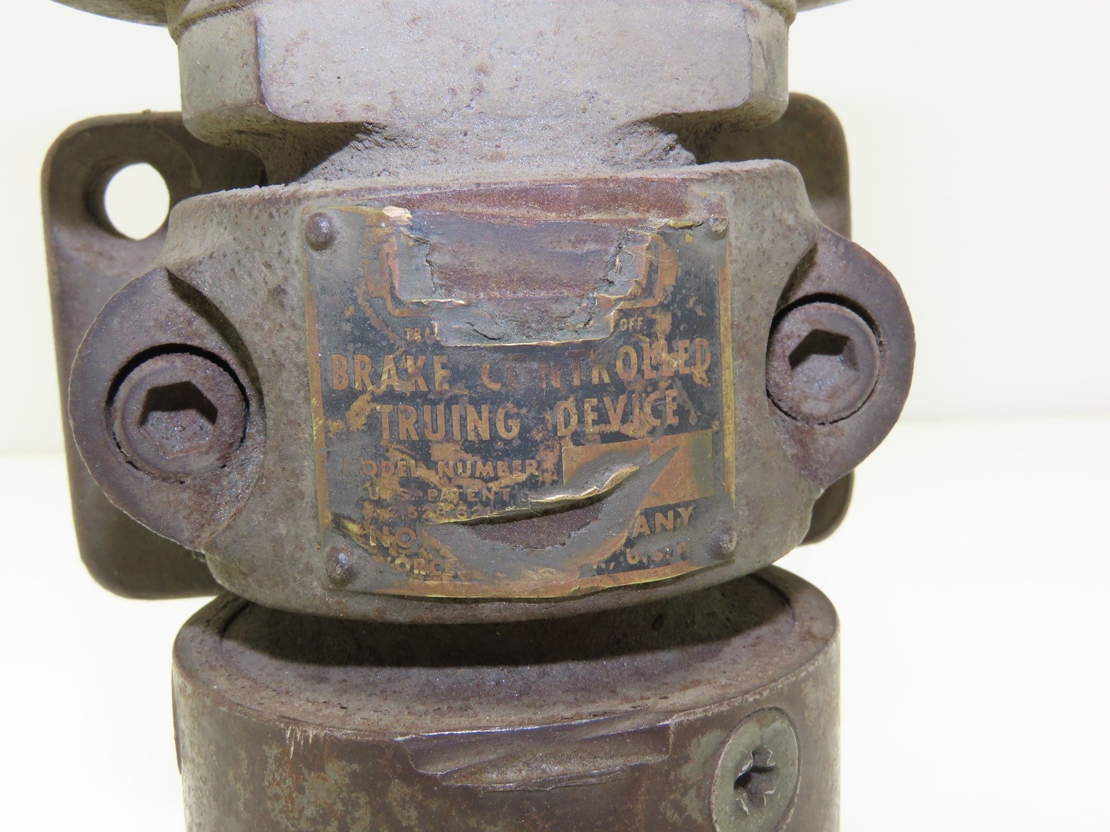 Norton Model Number 1 Brake Controlled Truing Device Grinding Abrasive